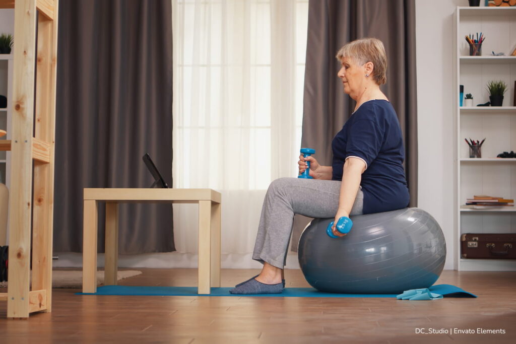 ejercicios en casa, sentadillas en casa, Más Tecnología